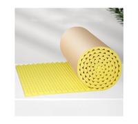 5m/Roll Noise Insulation Soundproofing Foam, 3cm Thick Self-Adhesive Sound Insulation Mat, Acoustic Sound Insulation Cotton For Studio Home Cinema (Color : Yellow, Size : 50m)