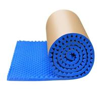 5m/Roll Noise Insulation Soundproofing Foam, 5cm Thick Egg Type Flame Retardant Acoustic Pad, Self Adhesive Acoustic Foam Panels For Studio Home Cinema (Color : Blue, Size : 70m)