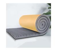 5m/Roll Noise Insulation Soundproofing Foam, 5cm Thick Fire Resistant Sound Dampening Panels, Self-Adhesive Double-Layer Sound Insulation Mat (Color : Gray, Size : 50m)