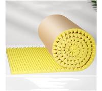 5m/Roll Noise Insulation Soundproofing Foam, Self-Adhesive Fireproof Noise-Cancelling Sound Insulation Mat, 3cm Thick Cuttable Acoustic Foam Panels15m(Yellow)
