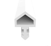 5m Rubber Sealing Tape for Door Frame for Window Stop Seal Weather Resistant and Soundproofing Strip (White)