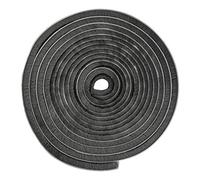 5m Self-Adhesive Brush Pile Draft Excluder Strip High-Density Felt-Draft Air Eccentric Weather Stripping for Sliding Doors Insulation, Windows Frame Wardrobes Gap Seal - 9 mm x 9 mm, Gray