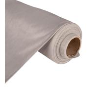 5m Soft Silver Velvet Fabric - 150cm 60 Inch Wide Plush Upholstery Material for Curtains, Blinds, Chair Covers, Cushions, Garments & Soft Furnishings - Velvet by The Metre by Discount Fabrics LTD