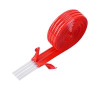 5M Transparent Flexible Edging Trim for Tile Floor Bathroom Door Frame Countertops,Self Adhesive Inside Outside Corner Strip,Floor Transition Tape,Caulk Molding,Furniture Protector,40mm(20mm+20mm)