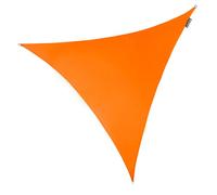 5m Triangle Waterproof Patio Sun Shade Canopy 98% UV Block Free Rope Primrose Orange One Size