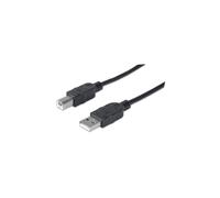 5m USB 2.0 AM-BM USB Cable for Printer Black Shielded 337779