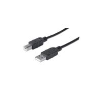 5m USB 2.0 AM-BM USB Cable for Printer Black Shielded 337779