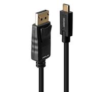 LINDY USB Type C to DP 4K60 Adapter Cable with HDR, 5 m