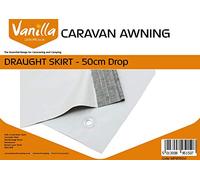 5m Vanilla Leisure Caravan Awning Draught Skirt 5m Wide x 50cm (20 Inch Drop) (5M)