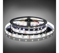 5M White LED Strip Lights 300 Units SMD 5630 12V Low-Voltage Strip Light Non-Waterproof IP20 LED Tape Ribbon Lighting for Home Kitchen Cabinet and More(NO Power Supply/Plug)