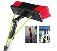 5M Window Cleaning Pole Kit - Water Fed Brush for Solar Panels & Windows 30Cm Head Ideal for 3-12M Reach Efficient Cleaning Equipment for Photovoltaic Systems
