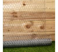 5m x 0.9m x 25mm Galvanised Chicken Wire Garden Netting / Fencing - Samuel Alexander | TJ Hughes