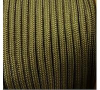 5m x 10mm Khaki Strong Braided Polypropylene Plaited Poly Rope Cord Yacht Boat Sailing