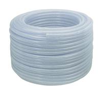 5m x 25mm (1) Internal Clear Braided Hose,tehnical Hose for air,Water,Fuel,Oil 25mm/33mm