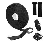 5m x 2cm Heavy Duty Velcro, Hook and Loop Tape, Strong Velcro Tape Self Adhesive for Cable Tidy and Other DIY-1 Roll