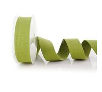 Trimz Cotton Heavy Duty Webbing, Olive, 5m x 30mm