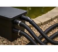 5M X 40mm Ribbed Tubing For Pump Filter Sump Water Butt 1.5" Heavy-Duty Corrugated Drainage Pipe - Flexible, Durable, Versatile