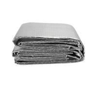 5m x 60cm Radiator Insulation Reflective Foil Sheet, Heat Reflector Panels Sheet - Save Energy & Reduce Bills- Lightweight, Flexible and Easy to Install (Silver, 5m X 60cm)