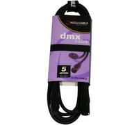 5m XLR 5 Pin DMX Cable Digital 110 Ohm 5 metre Length Control Light Accu-Cable