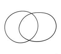 5M730 V-Belt for 9x20 Lathe, Lathe Motor Drive Belt, Polyurethane Power Transmission Belt, 2-Pack