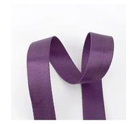 5Meters 20/25/32/38/50mm 1mm Thick Solid Color Nylon Ribbon Band for Seat Belt Knapsack Webbing DIY Bag Strap Sewing Accessories(Purple,38mm)