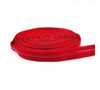5Meters Deepeel 10-15mm Silicone Non-Slip Elastic Band DIY Underwear Bra Shouder Strap Stretch Ribbon Clothes Sewing Accessories-Red-10mm-5Meters