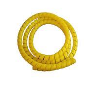 5Meters Spiral Hose Sleeve 8-38mm ID, Cable Protector | Spiral wrap, 8-38mm inner diameter. Cable Sleeve Protector Organizer for Home Office Abrasion-resistant guard(Yellow,35mm)