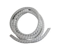 5Meters Spiral Hose Sleeve 8-38mm ID, Cable Protector | Spiral wrap, 8-38mm inner diameter. Cable Sleeve Protector Organizer for Home Office Abrasion-resistant guard(White,8mm)