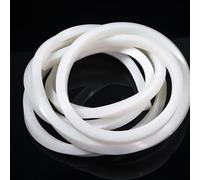 5meters Square Silicone Strip, Silicone Rubber Sealing Strips for Industrial, High Temperature Resistant Solid Silicone Sealing Strip(9 * 9mm)