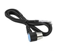 5MHz 10mm Thickness Gauge Probe Cable for GM100 GM100+ GM130 GT1130 Precise Tester Sensor Black and Silver