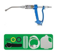 5ml 10ml 20ml 30ml Veterinary Feeding Gun Continuous Drench For Cattle Sheep Goat Drenching With Bottle Veterinary Metal Feeding Gun(30ml)