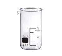 5ml 10ml 25ml 50ml 100ml 150ml 200ml G3.3 Borosilicate Glass Beaker, Low Form Mesuring Cup, Heavy Wall Beakers for Chemistry Lab (5)