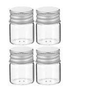 5ml 6ml 7ml 10ml 15ml 25ml 30ml glass jar with aluminum lid empty glass bottle empty bottle small glass jar with screw cap(25ml 30x60mm)