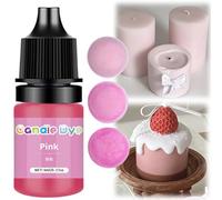 5ML Candle Wax Dye,Candle Dye,Can-dle Dy-e for Soy Wax,Can-dle Colour Dy-e,Highly Concentrate C-andle D-ye for Making Candles,Can-dle Making Colour Dyes,Liquid Ca-ndle W-ax Dy-e for W-ax Melts,Pink