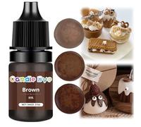 5ML Candle Wax Dye,Candle Dye,Candl/e Dyes for Soy Wax,Can/dle Colour D/ye,Highly Concentrate Ca/ndle Dy/e for Making Candles,Ca/ndle Making Colour Dyes,Liquid Can/dle Wa/x D/ye,Brown