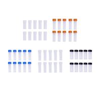 (5ml small black bott, One size) 10pcs Sewing Needle Container Transparent Plastic Embroidery Felting Needle Bottle Box Pin Storage Tube Needlework Tool