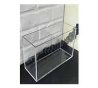 5MM/0.2In Thickness Acrylic Display Cabinet, Shallow Water Tank, Portable Food And Cosmetics Storage Box, Transparent Acrylic Floating Photography Props Shooting Tray(60x30x15cm/23.6x11.8x5.9in)
