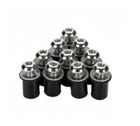 5mm 10Pieces Motorcycle Windscreen Windshield Bolts Screws Nut Fastener For GSXR 600 750 1000 K1 K2 K3 K4 K5 K6 K7 K8 K9 K11 Screws Nuts(10 pieces Silver)
