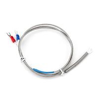 5mm 6mm Hole Washer Thermocouple Temperature Sensor Probe K E Type 1/2/3/4/5M Cable 1Pcs(K 5mm Aperture 1M)