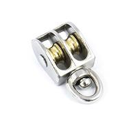 5mm Double Revolving Pulley Zinc/Nickel Plated
