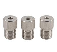 5mm Drill Chuck Adapter Sleeve 3pcs | High Carbon Steel Tarnish Guarded | Replacement for Three - in - One Hole Puncher/Inclined Hole Puncher | Woodworking Drill Bit Accessory