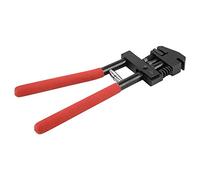 5mm Edge Setter Hand Joggler Pliers, Dual Purpose Hole Punch and Flanging Tool, Chrome - Vanadium Alloy Steel with Anti - Slip Rubber Handle for Sheet Metal Repair