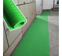 5mm Electrical Insulation Safety Mat, Heavy Duty Rubber Insulated Mat Roll, Non Slip Switchboard Matting, Commercial High Voltage Insulating Mat(Green,1mx6m(3.3ftx19.7ft))