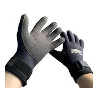5mm Heavy Duty Kevlar Super-stretch Neoprene Netting Gloves for Cold Water and Hard Work (XXL)