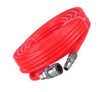 5mm Inner Diameter Air Hose, 8mm OD Heavy Duty Non-Kinking Pneumatic Tube with Couplings for Auto Repair & Fluid Transfer red 30m