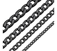 5mm Miami Cuban Link Chain for Men Curb Chain Necklace for Women