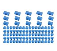 5mm Pitch PCB Mount Terminal Blocks 100PCS Set 2P 3P 4P Screw Type for DIY Electronics Prototyping and PCB Assembly