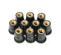 5mm Rubber Well Nuts Windscreen Windshield Fairing Cowl Accessories Motorcycle for All M5 Bolts Screws
