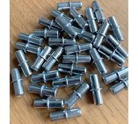 5MM Shelf Bracket Supports Plug in PIN Steel PEGS Kitchen Cabinet Cupboard Shelf Pack of 12