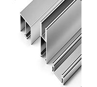 5mm Sliding Glass Door Track Kit, Aluminum Track with Silent Glide Design Slide Rail Kit for Display Cabinets, Bookcases & Wardrobes(Silver,78.7in/200cm)